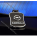 Авто брелок Опель (Opel) на ключі авто зі шкір.вставкою, брелоки для ключів на подарунок